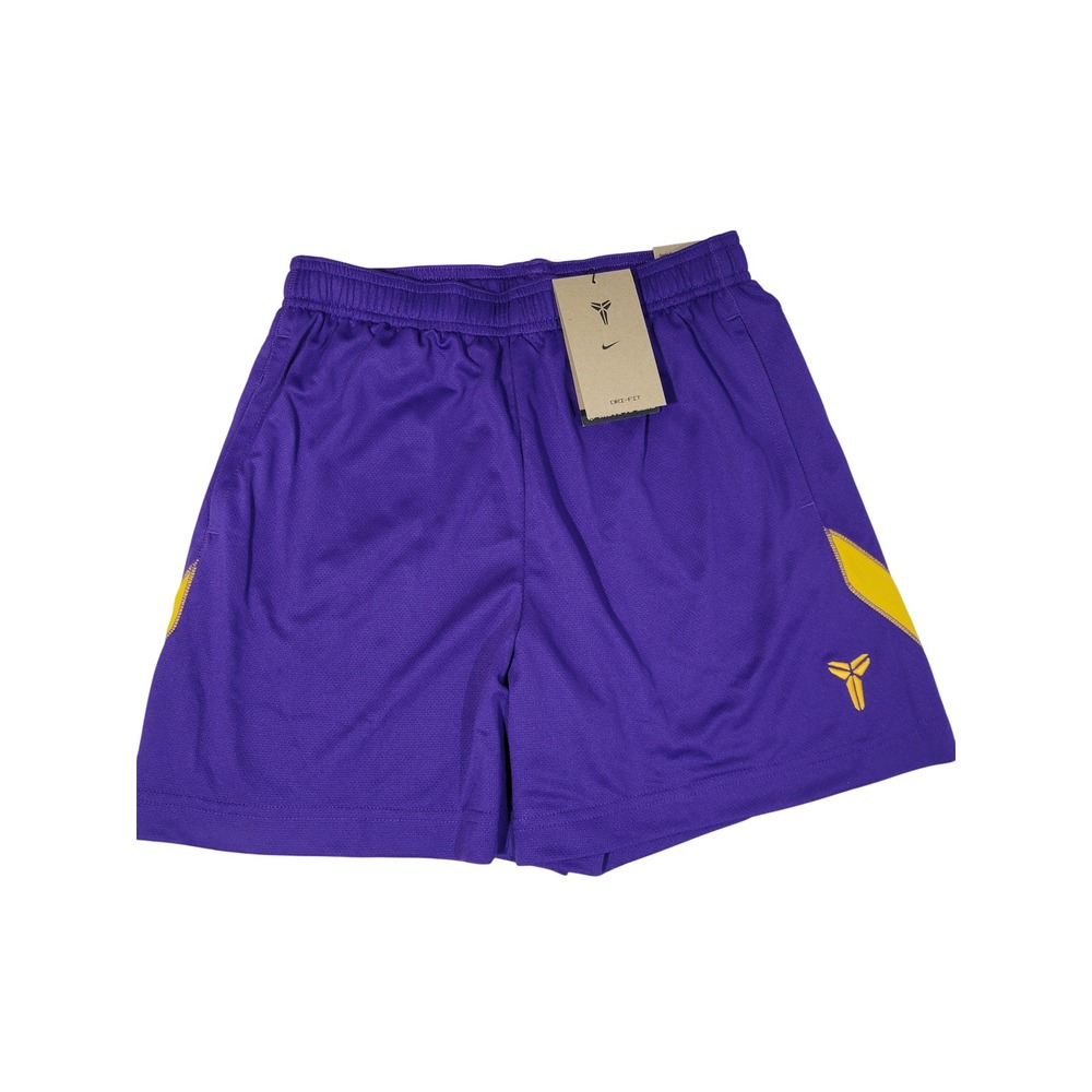 Nike Kobe Bryant Boys Basketball Short Youth Big Kid Medium (10-12) Purple Sport